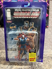 Youngblood Bed -Ems 6 Inch Action Figure CHAPEL with Collector Comic Book 1995