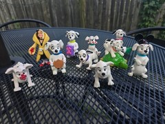 101 dalmatians 10 piece set figure