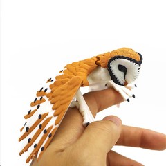 3D Printed Eagle Hawk Simulation Animal Model Figurine Movable Bird Ornament DIY