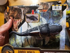 Jurassic World Survival Strike Attack DUNKLEOSTEUS Park Dinosaur Mattel