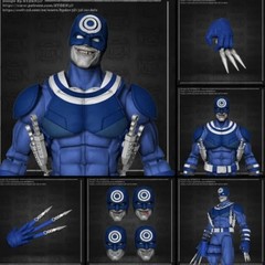 Bullseye Armor Kit Marvel 1/12 Legends Mezco Unpainted Custom Action Figure