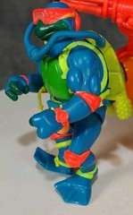 Vintage TMNT Scuba Divin’ Raph Tube Grenades Teenage Mutant Ninja Turtles EUC