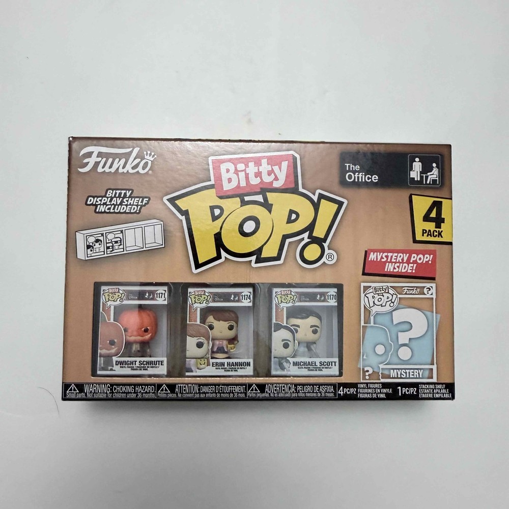 The Office Dwight with Pumpkinhead Funko Bitty Pop! Mini-Figure 4-Pack
