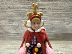 Cindy Lou Who How The Grinch Stole Christmas 3.2” Action Figure Playmates Toy!!!