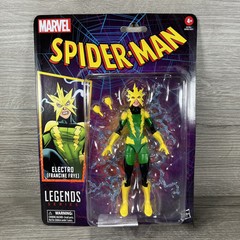 Hasbro Marvel Legends Spider-Man Retro Cardback “Electro Francine Frye” – New