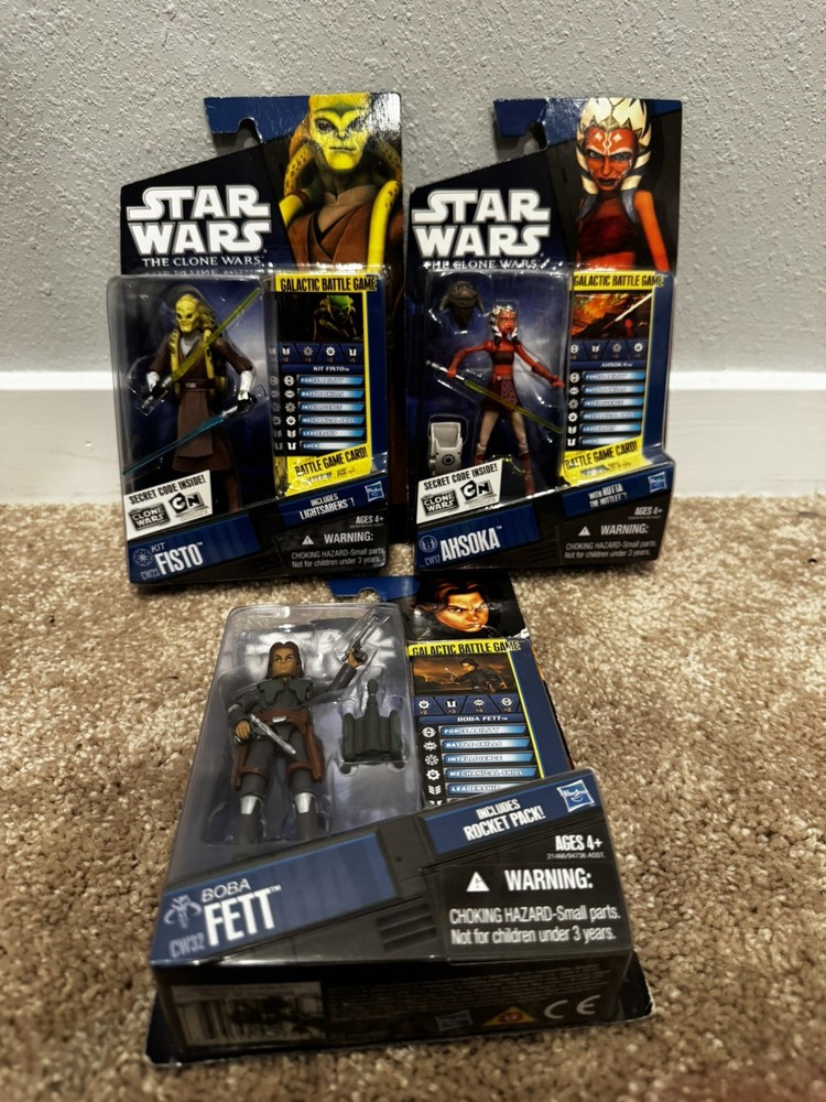 Star Wars – The Clone Wars -Ashoka- CW44 – New 2010 BUNDLE!!!