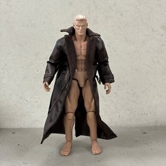 PB-LTC-WTC: 1/12 scale Dark Brown Faux Leather Trench Coat for 6″ Action Figures