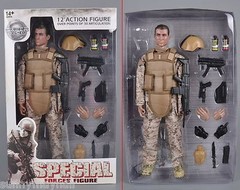 12” American Military Soldiers Special Forces Army Man Action Figures Play Set