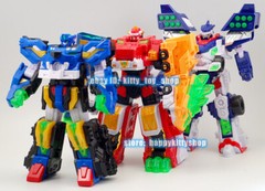 Miniforce V-Rangers Mini Volt Legend King V Combiner Robot Figure Boys Toy Car