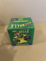 Madballs Mondo Set Glow In The Dark Skull Face Slobulus Horn Head Toy Figure OOP