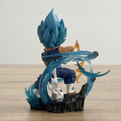 Z Q Version Vegeta 11CM Action Figure Collection Model Toy Children