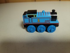 Thomas Wooden Railway Thomas train Himself Very Good Condition 2003