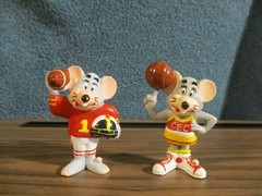 Vintage 1980’s / 1994 CHUCK E CHEESE SHOWTIME PIZZA PVC Figures x 12