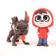 HOT 8pcs/set Movie Pixars COCO Cute Character Figure Model Toys