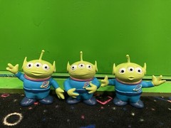 Pick & Choose Toy Story Space Aliens Latex Squeaky Dog Toys MOVIE ACCURATE