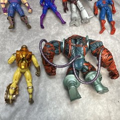 Vintage 1990’s X-Men Marvel Figure Lot Toy Biz 1993-1997 Lot Of 13 Onslaught