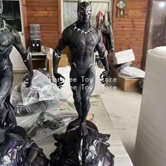 60cm Black Panther Resin Statue Marvel Avengers Huge 2FT Large Figure Model