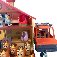 Moose Bluey Figures & House Furniture & More Huge Lot Nana Indy Snickers