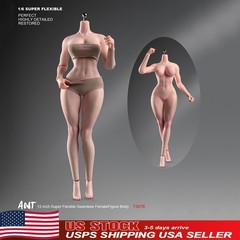ANT T307 1/6 Female Fitness Model Action Figure Body 12inch Muscle Bust Soldier