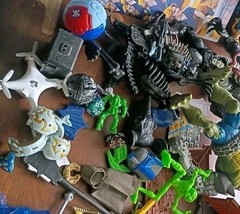 Huge Mixed Figure & Acccessoryy Lot,Skylander,Fortnite,Venom,Zombies, Plus Many