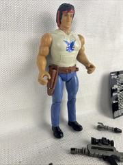 1986 Collect Rambo Fire Power Nearly Complete Sylvester Stallone Vintage Figure