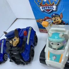 Paw Patrol Lot of Vehicles & 48 Pc Fuzzy Puzzle