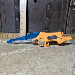 Power Rangers Time Force Deluxe Time Shadow Megazord Sword Blaster Gun Weapon
