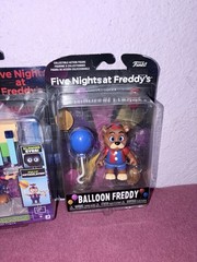 Lot Of 4 Fnaf Ringmaster Foxy Tie Dye Freddy Ballon Boy And Freddy New Figures