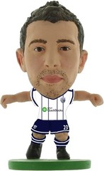 SoccerStarz West Bromwich Albion FC Gareth Mcauley Home Kit