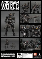 ACID RAIN / ANNEX 2179 1/18: FAV-A127 Myrmidon Enforcer *USA Seller*