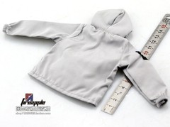 1/6 Casual Jacket Coat Tops Hooded Half Zipper Male Clothes For 12” Figure Body