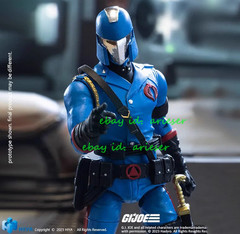 Hiya 1/18 G.I.Joe Cobra Commander 10cm Action Figure New In Stock