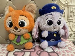 MINISO Disney Zootopia Citizen Series Blind Box Toy Judith Nick Plush Doll