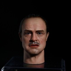 1/6 Marlon Brando Man Male Head Sculpt Fit 12″ Hot Toys Body Action Figure