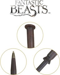 The Noble Collection Fantastic Beasts Porpentina Goldstein Wand Pen and Bookmark