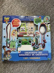 Disney Pixar Toy Story 5 Creativity Set with 30+ Pcs Craft Supplies for Kids