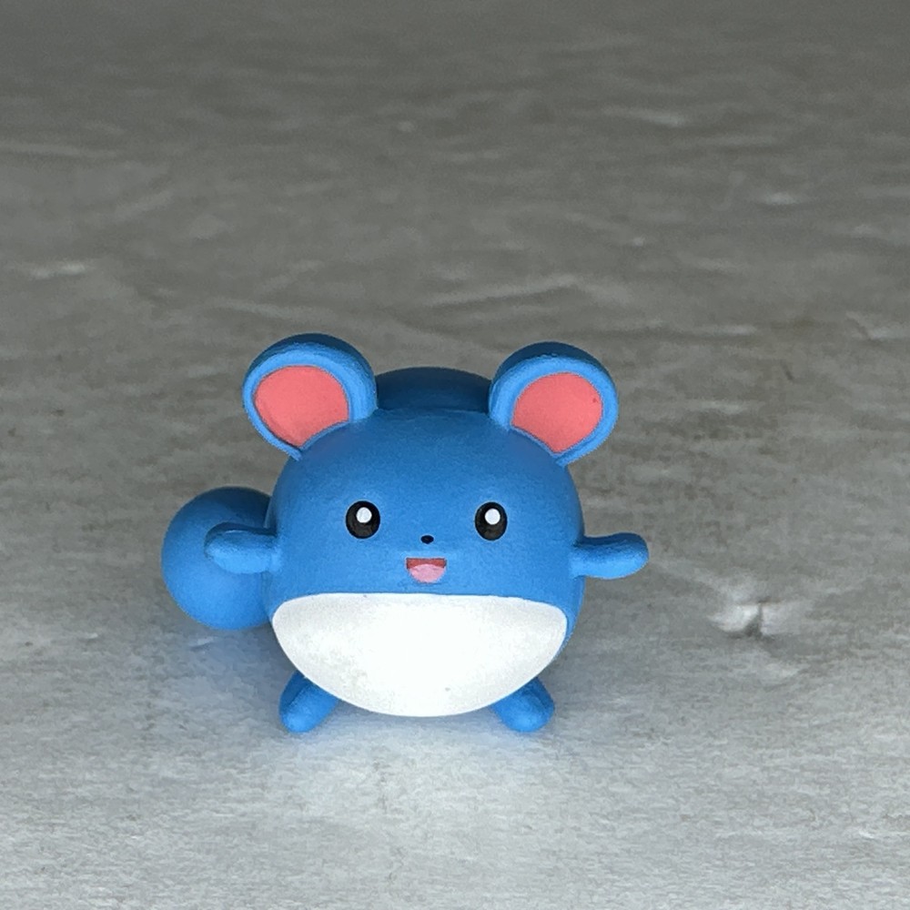 Pokemon Scale World Johto Region V2 1″ 1:20 Scale Marill Maril Mini Figure