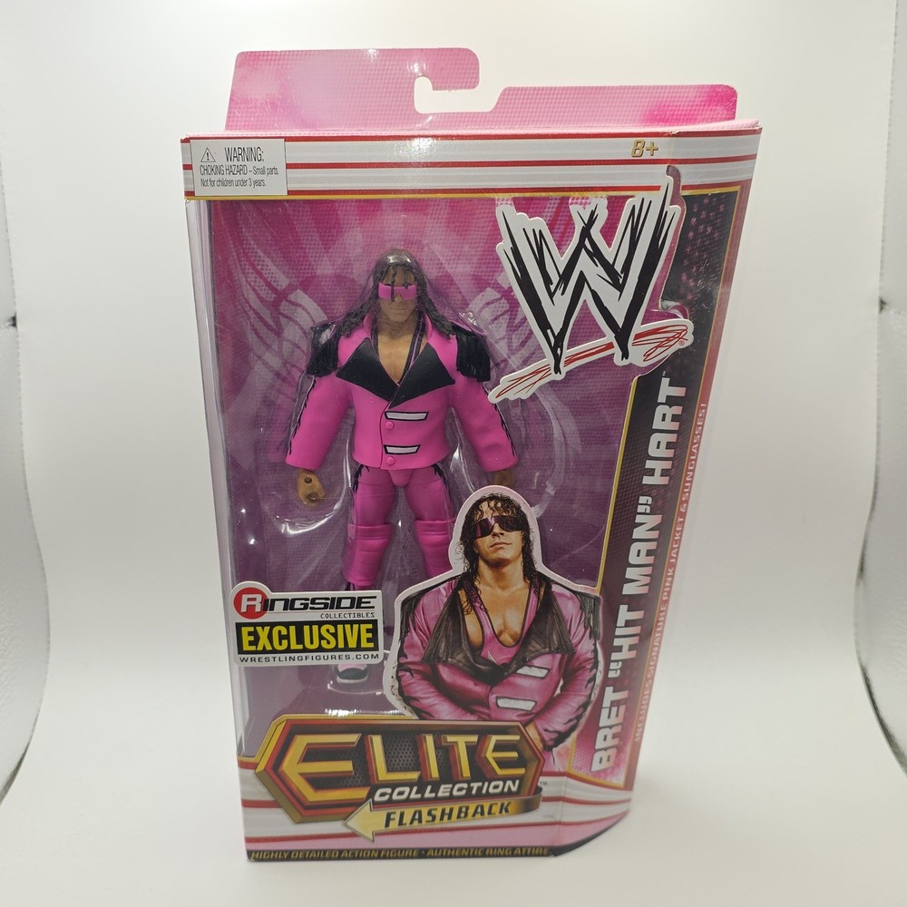 WWE Elite Ringside Exclusive Bret Hart