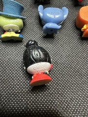 Disney Doorables Glitter Lot of 9 Stitch Minnie Beauty Beast Pinocchio Zootopia