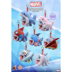 Cosbi x Disney x Marvel Jeff Land Shark Plush Keychain/Charm, Dat Pool Party