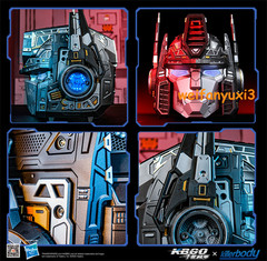Killerbody 1/1 Transformer G1 Optimus Cosplay Wearable Helmet Mask Voice Control