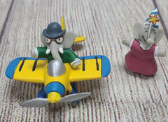 Plastoy Babar Figures Toys Lot of 2 Babar Celeste Elephant 3″ 2006