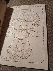 Strawberry Shortcake Coloring Book used Vintage 1981 Kenner 1132702