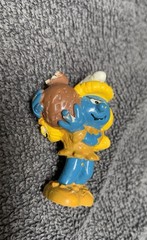 Vintage and Other Holiday Smurf Figures lot of 10 Various