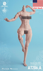 Worldbox AT206A 1/6 Pale Female Muscle Super Flexible Body 12”Action Figure