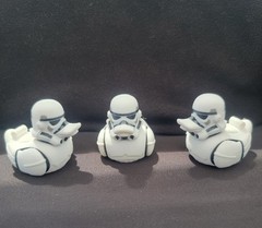 Star Wars DARK SIDE 2 PACK NOVELTY Jeep DUCKING Dash DUCKS Vader & Stormtrooper
