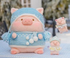 Toyzero Lulu Piggy 4.3″ Snow Fairy 5.3″ Mushroom Guardian Plush Pendant In Stock