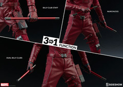 DAREDEVIL SIXTH SCALE FIGURE COMIC VERSION SIDESHOW COLLECTIBLES ITEM # 1003441