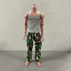 MO-TBTK-GR: 1/12 Grey tank top for 6″ slim action figure body