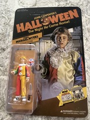 Ghost Bob & Young Michael Myers Fright Rags Plastic Halloween Figure Lot